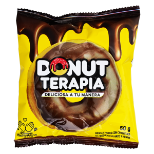 Rosca Con Cobertura De Chocolate DONUT TERAPIA 50 G