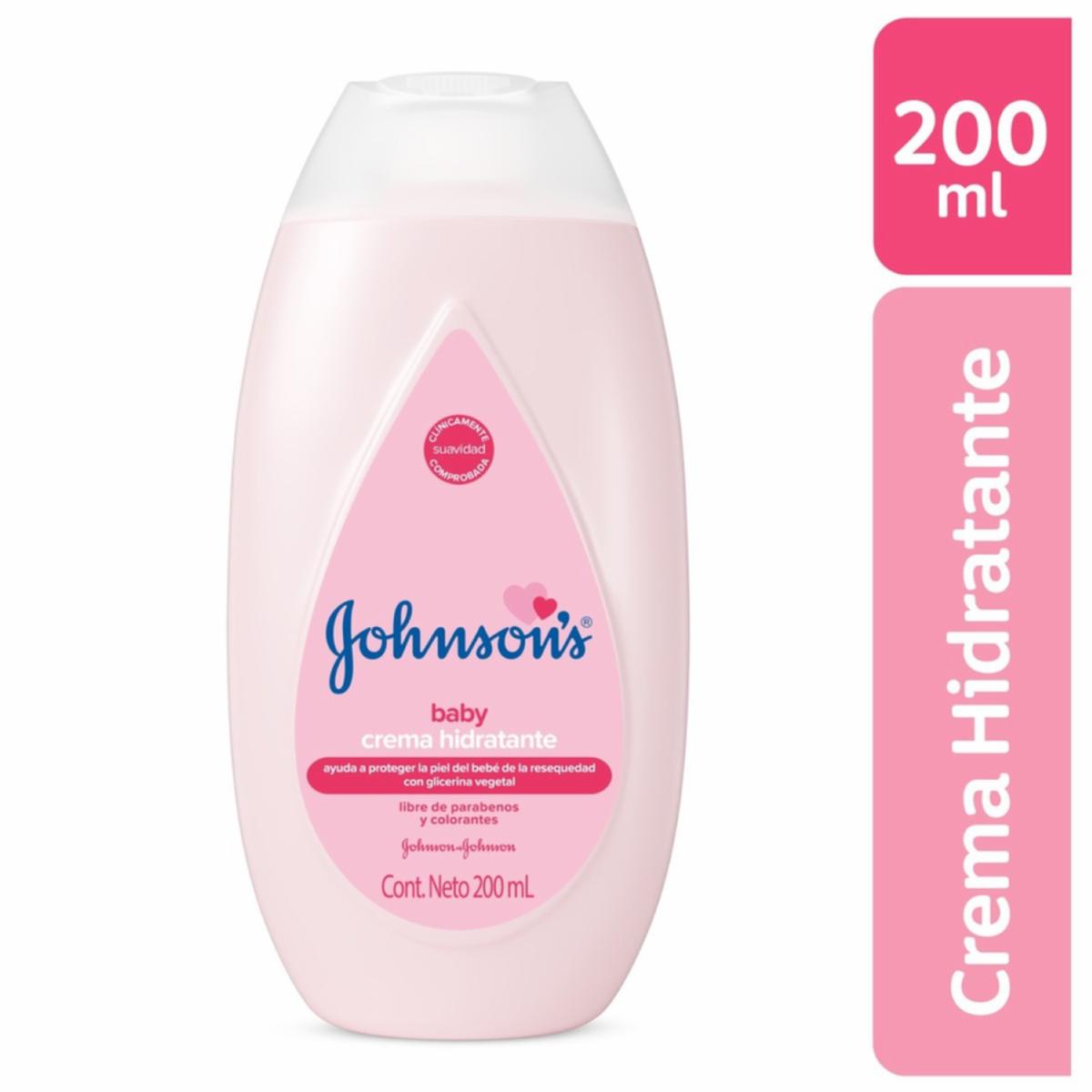 Crema Corporal Infantil Líquida Original Libre De Parabenos Y Colorantes JOHNSON'S 200 Ml