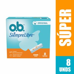 Tampón Original Súper O.B. 8 U
