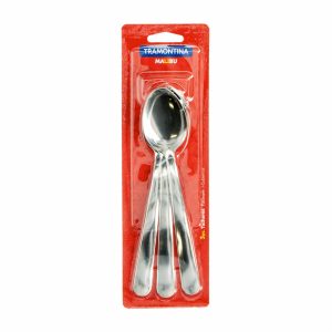 Set De Cubiertos Cucharas Para Mesa Diseño Malibú 3 Puestos TRAMONTINA 3 Piezas