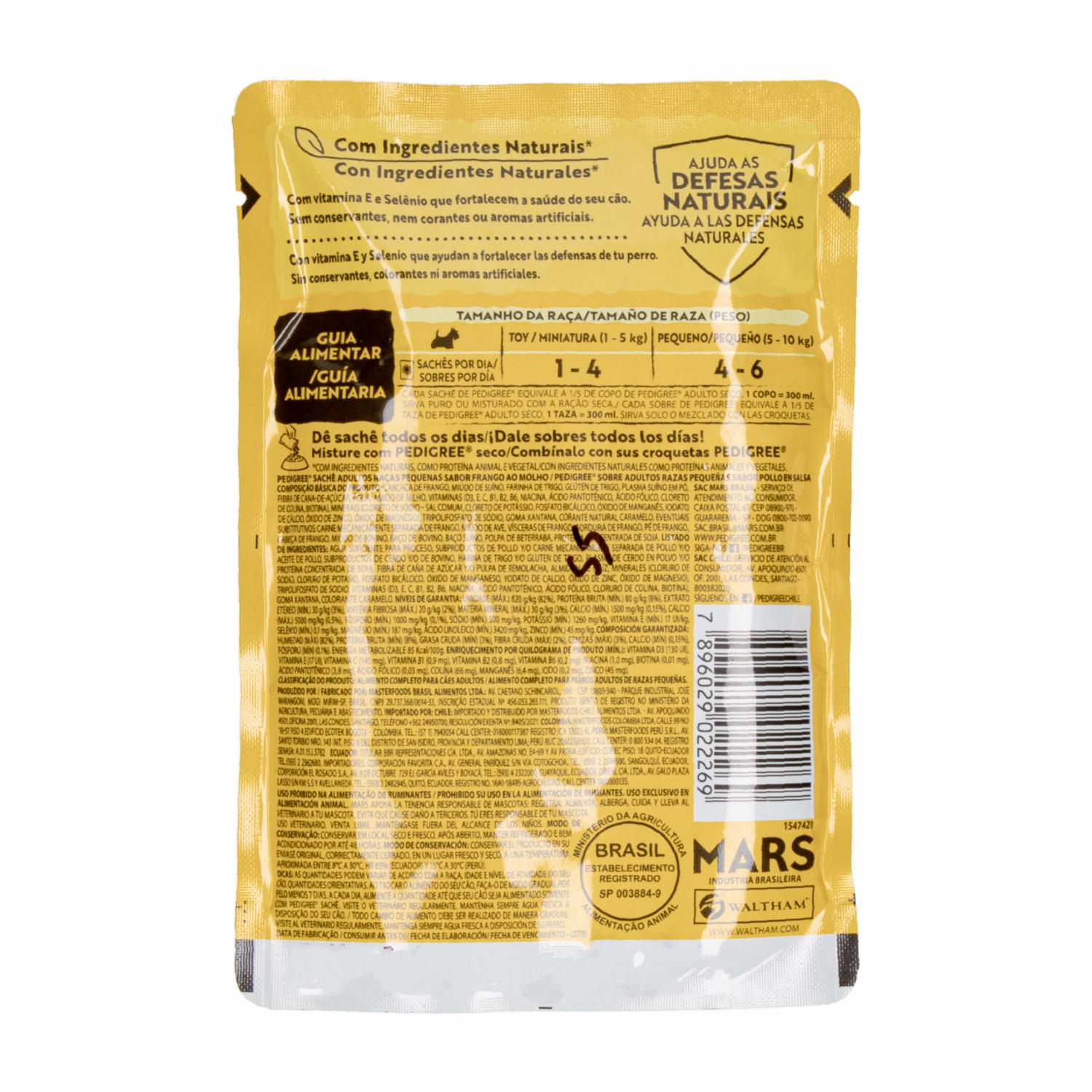 Alimento Para Perros Pollo En Salsa PEDIGREE 100 G - Image 2