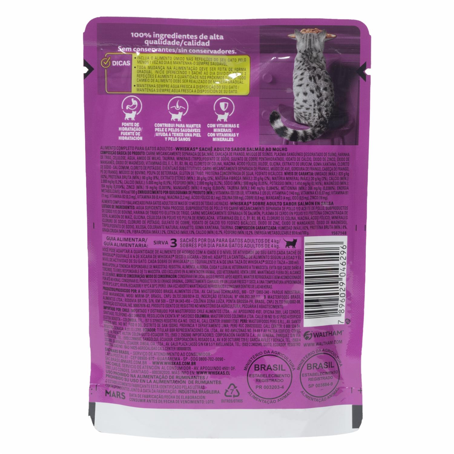 Alimento Para Gatos Húmedo En Sobre WHISKAS 85 G - Image 2
