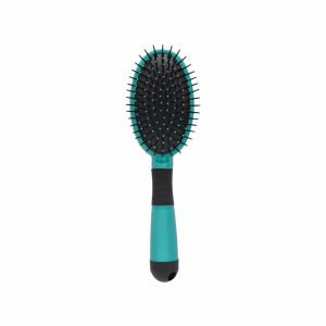 Cepillo De Cabello Ovalado Negro/Verde HAIR WITH FLAIR Unidad