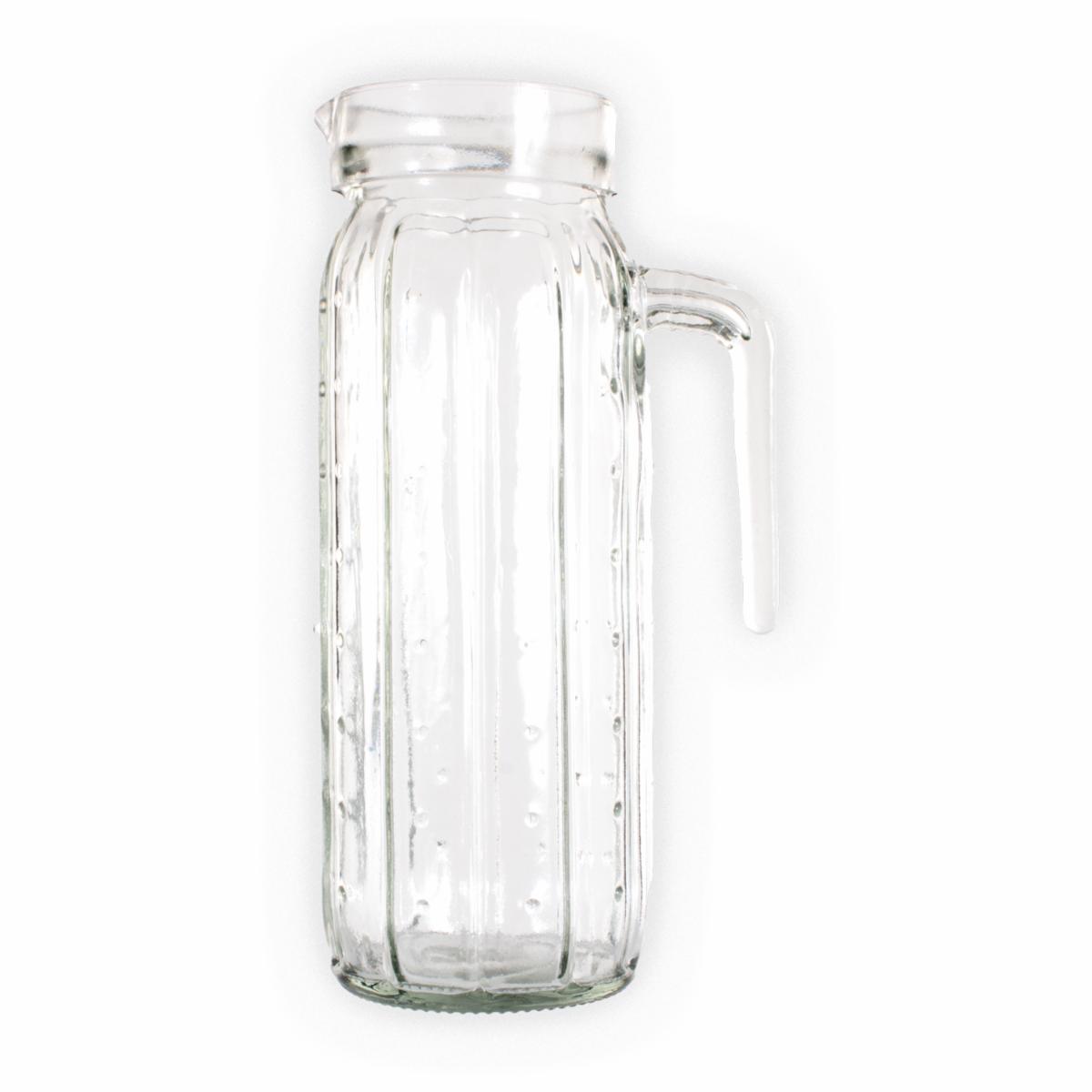 Jarra De Vidrio Lisa Transparente ZIBO CHONGLI 1 L