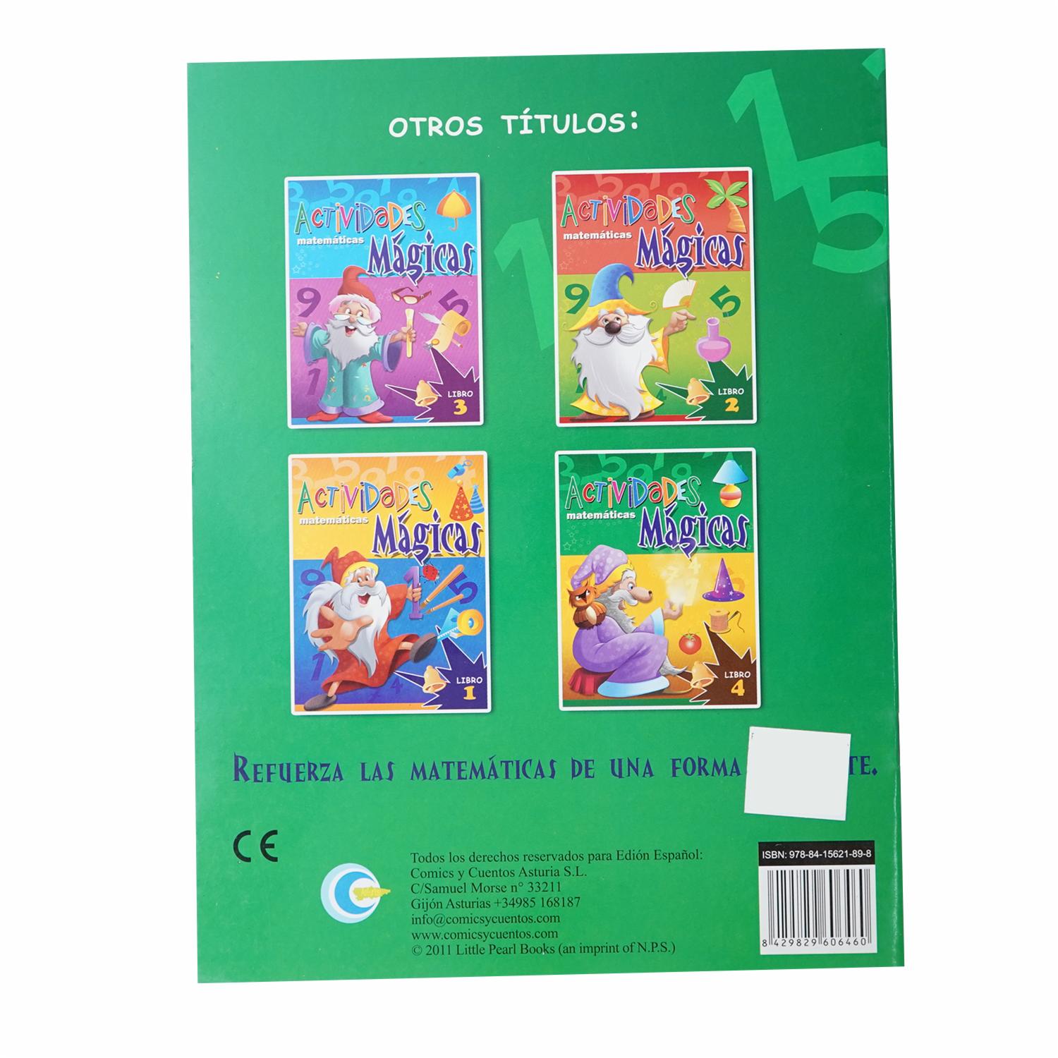 Libros Actividades Mágicas Matemáticas 4T ASTURIAS 16 Páginas - Image 2