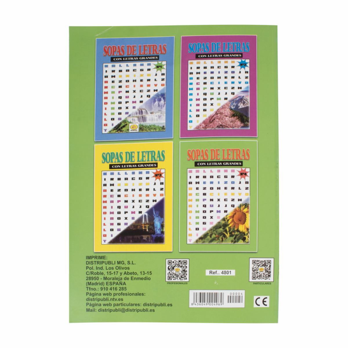 Libro Sopas De Letras MACROBOOKS 48 Páginas - Image 2