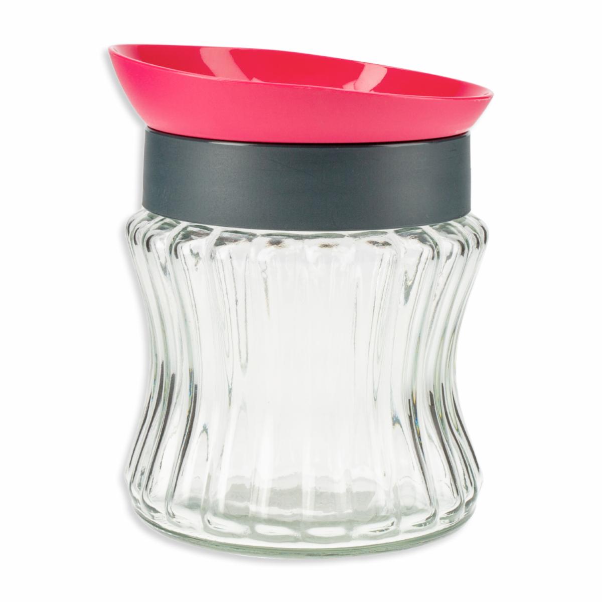 Frasco Calado Rayas Con Tapas Multicolor HEREVIN 1 L - Image 2