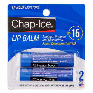 Bálsamo Labial Hidratante CHAP-ICE Factor De Protección Solar 15