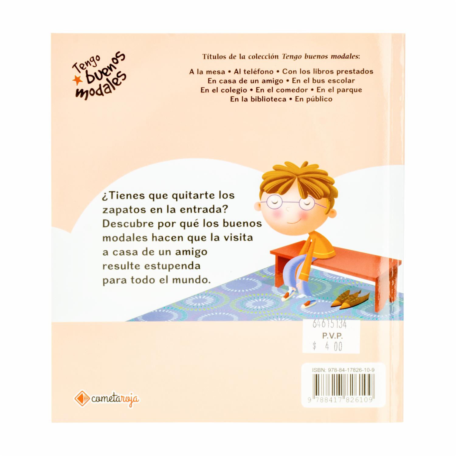 Libro Infantil Buenos Modales En Casa De Un Amigo MR.BOOKS 24 Páginas - Image 2