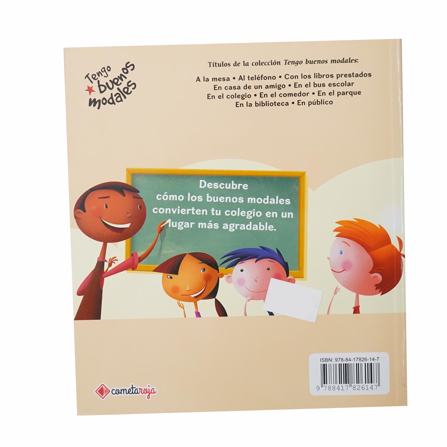 Libros Buenos Modales En El Colegio MR.BOOKS 24 Páginas - Image 2