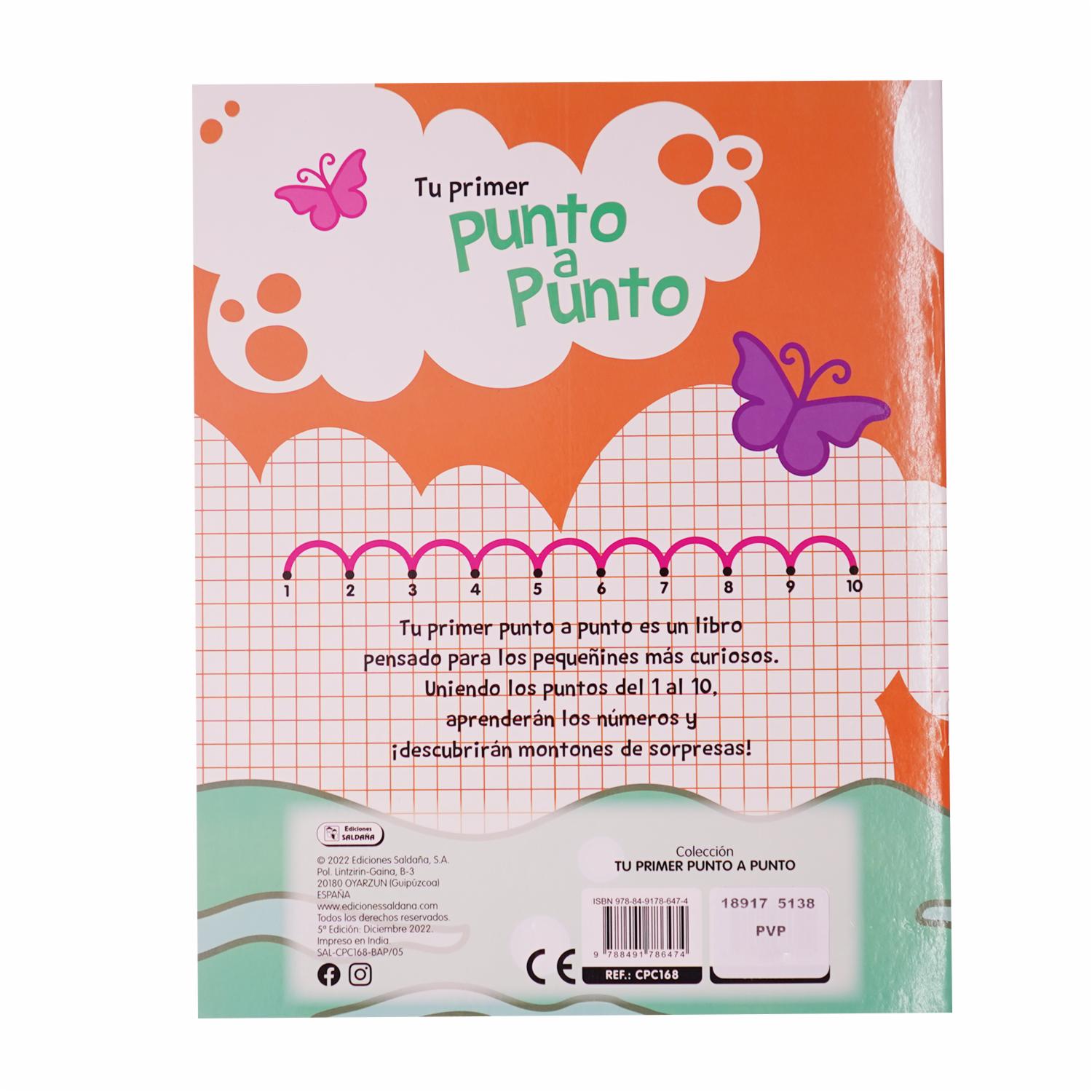 Libro Tu Primer Punto A Punto EDICIONES SALDAÑA 10 Páginas - Image 2