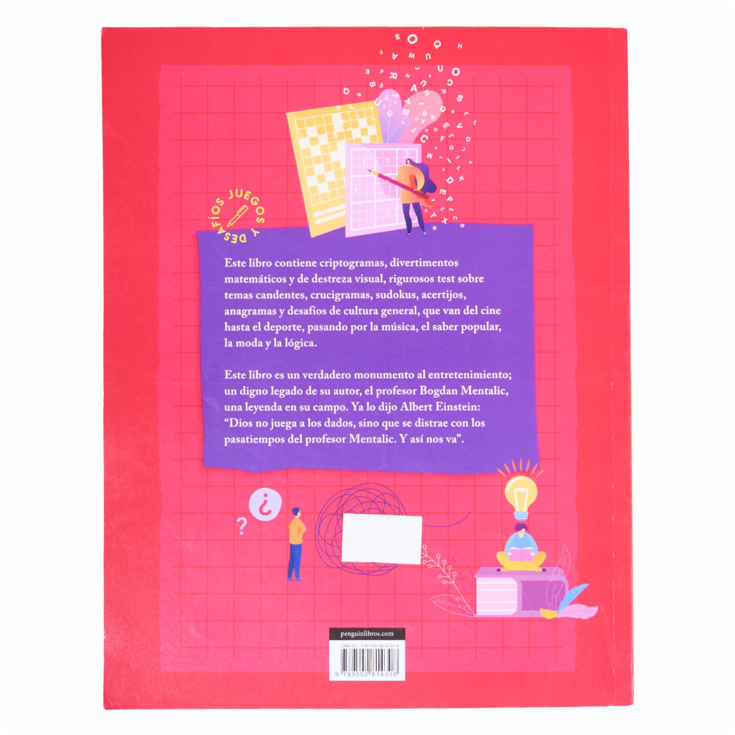 Libro Pasatiempos Para Nunca Aburrirse GRIJALBO 95 Páginas - Image 2