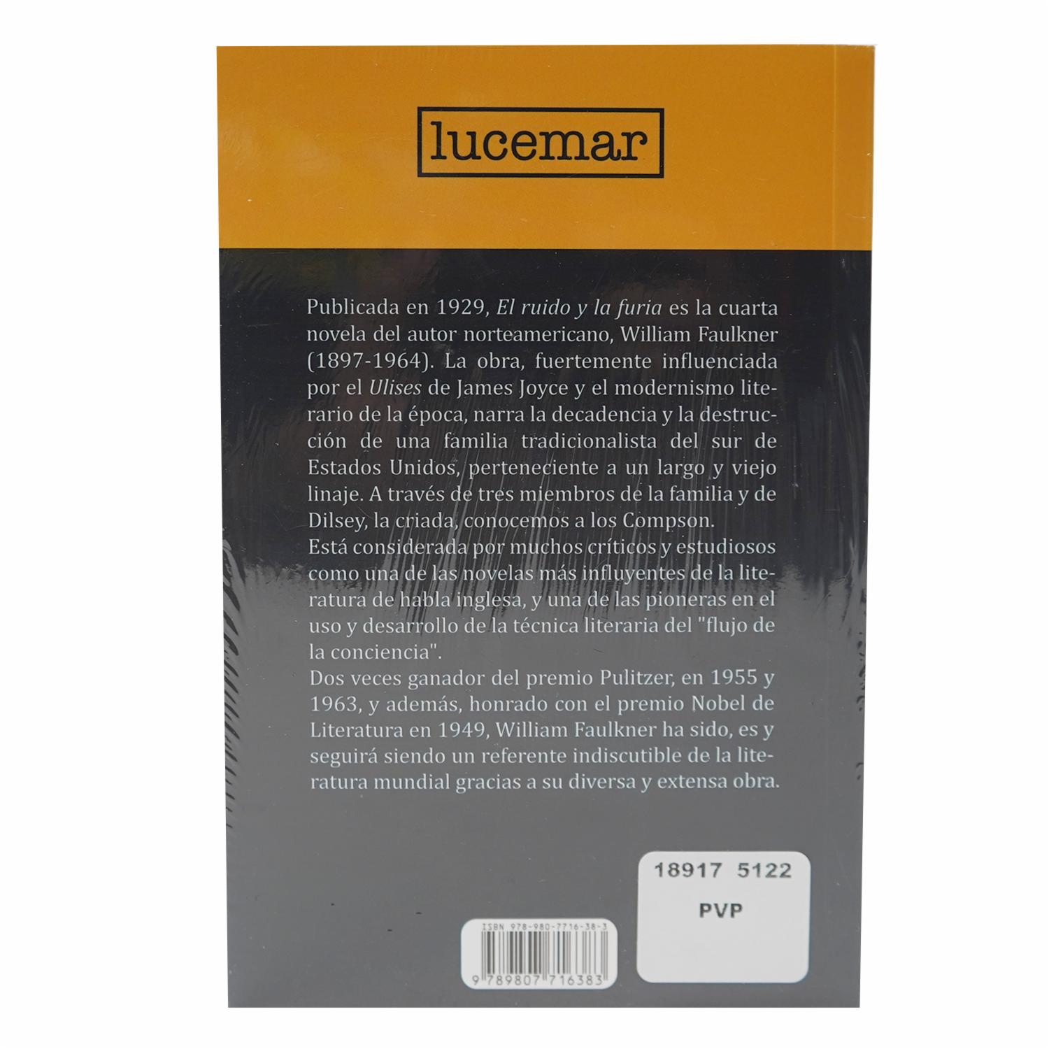 Libro El Ruido Y La Furia PLUTÓN 350 Páginas - Image 2