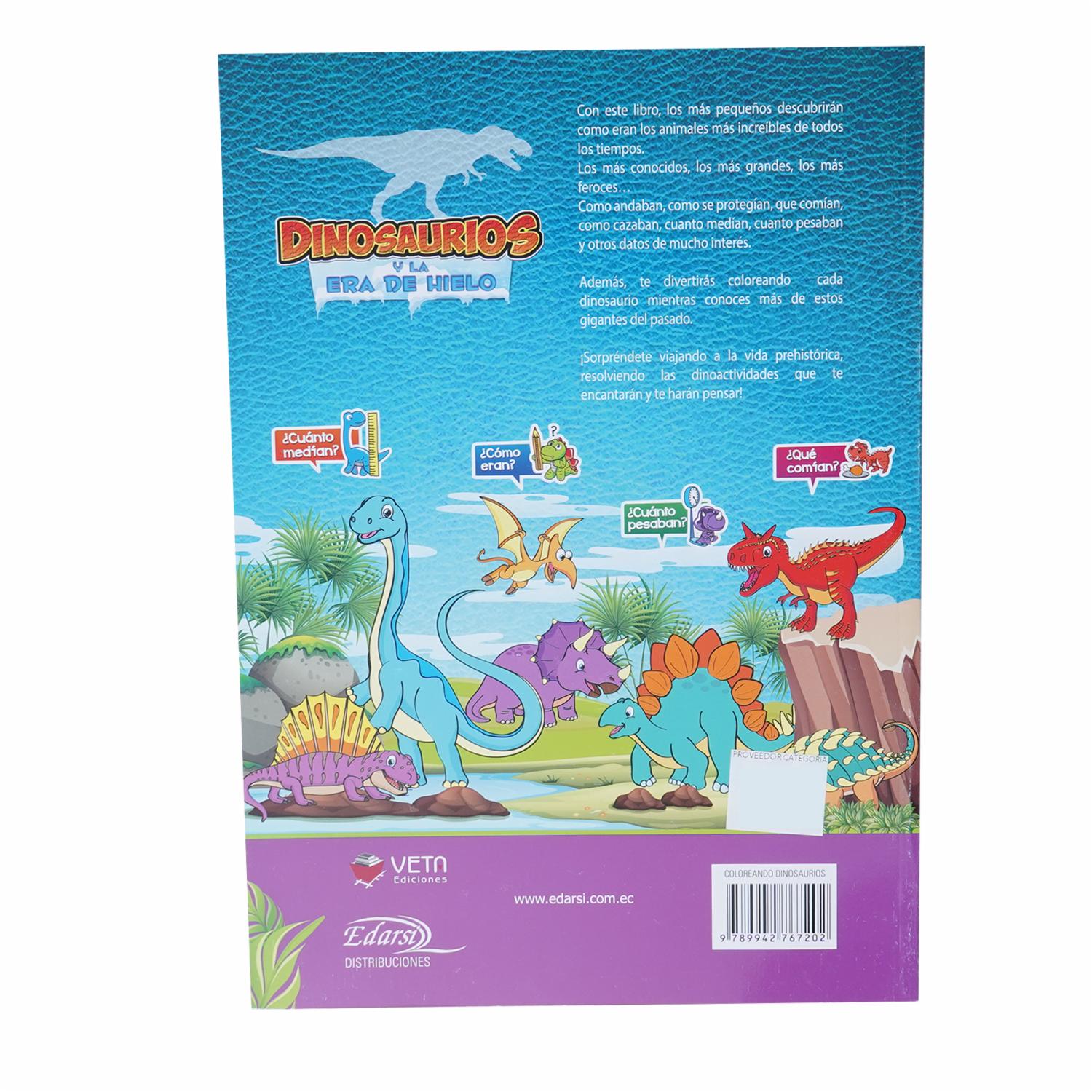 Libro Dinosaurios Y La Era Del Hielo VETA EDICIONES 64 Páginas - Image 2