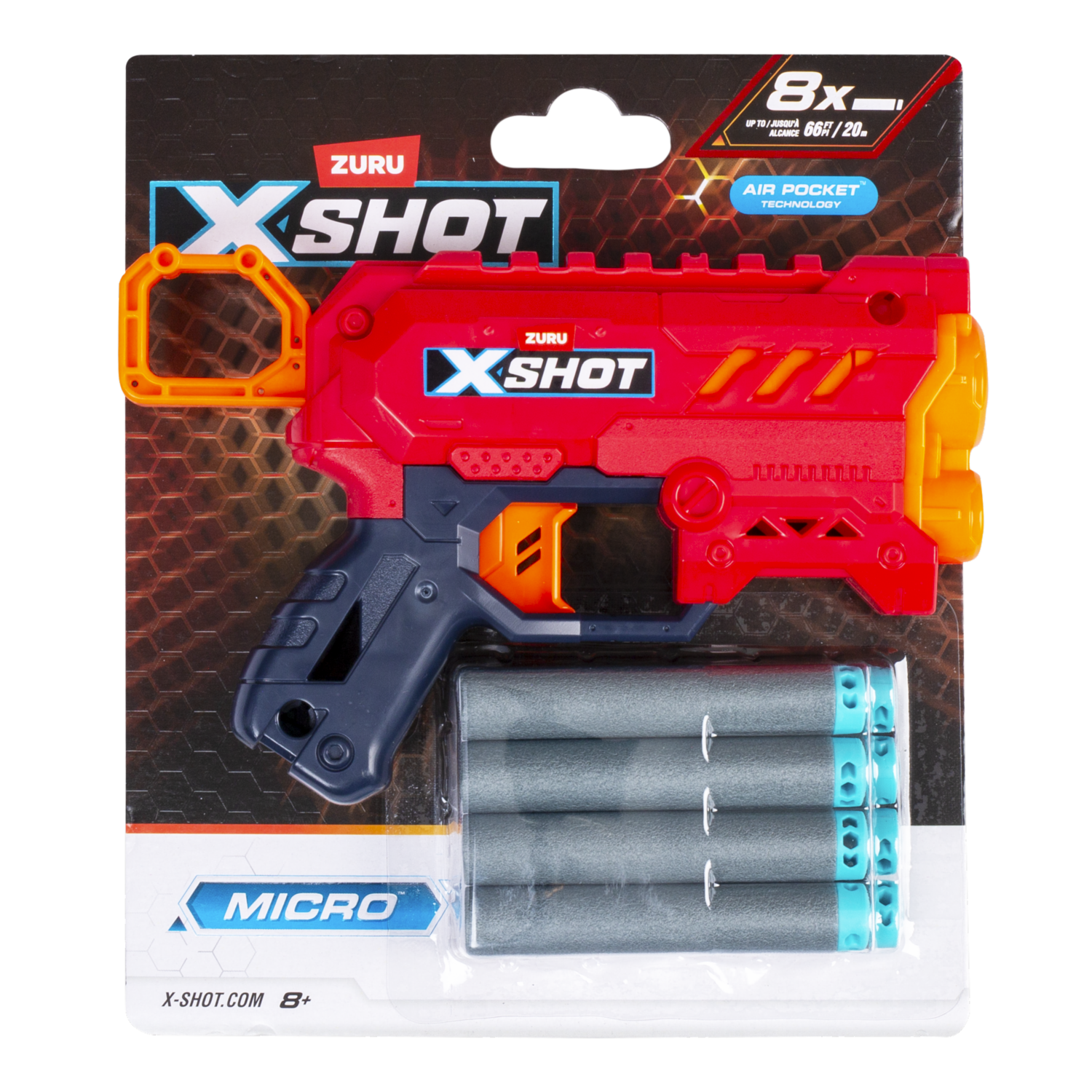 Lanzador Excel Micro 2.0 X SHOT Incluye 8 Dardos - Image 2