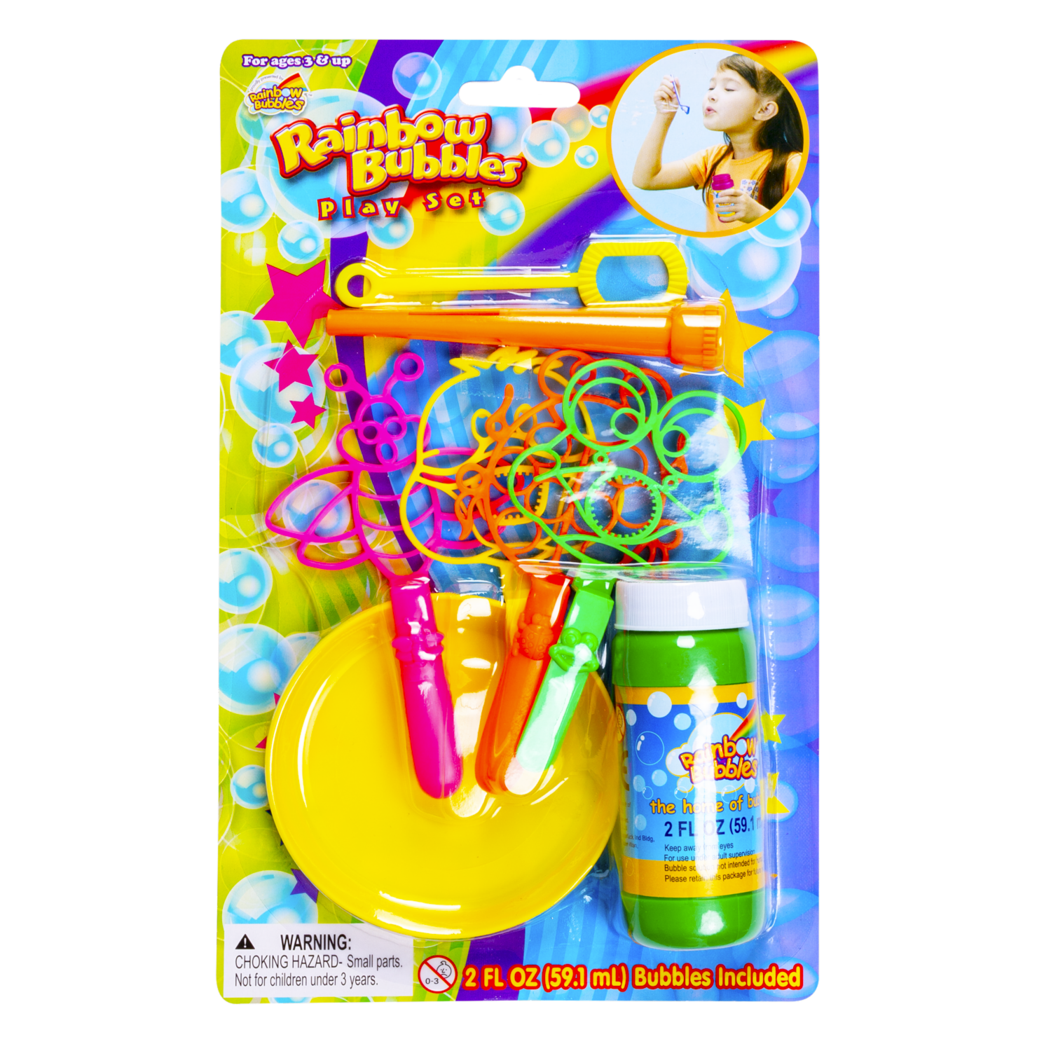 Burbujas Formas RAINBOW BUBBLES Colores Surtidos - Image 2