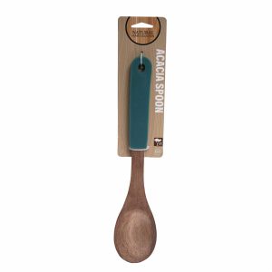 Cuchara Para Servir De Madera Con Mango De Silicona BONITA HOME Unidad