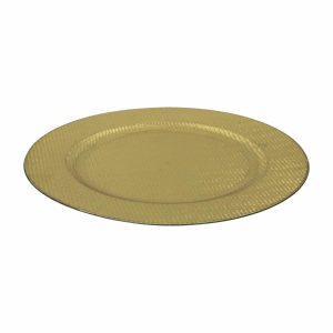 Plato Base Print Dorado Z&L 33 CM