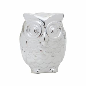 Adorno Decorativo Plata Búho KOOME