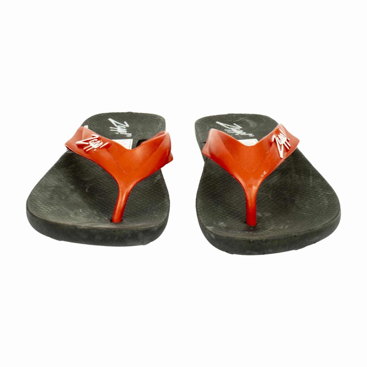 Sandalias Negro Con Rojo ZAPP Talla 37 Y 38