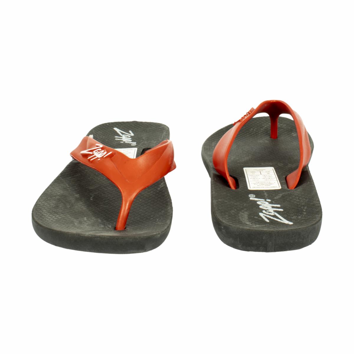 Sandalias Negro Con Rojo ZAPP Talla 37 Y 38 - Image 2