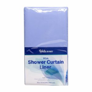 Cortina Para Ducha Azul BONITA HOME 182 X 177 Cm