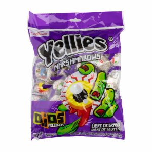 Marshmellows Ojos Rellenos Halloween YELLIES 250 G