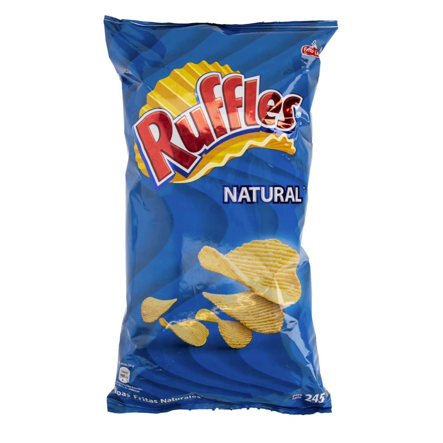 Papas Fritas Naturales RUFFLES 245 G