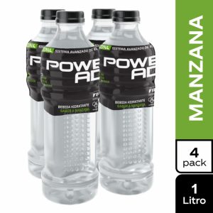 Bebida Hidratante Sabor A Manzana Clear POWERADE 4 X 1000 Ml
