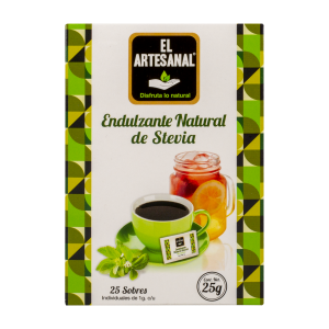 Endulzante Natural De Stevia EL ARTESANAL 25 G