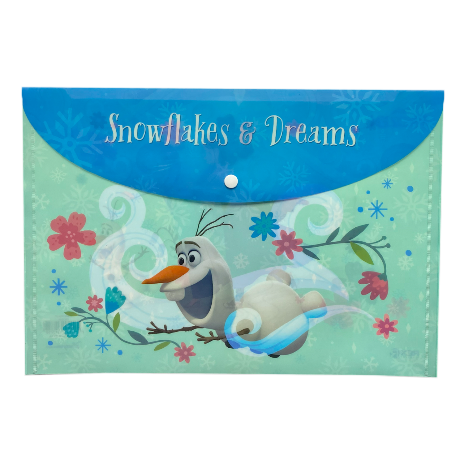 Sobre Porta Documento Diseño Frozen Con Broche REX PLASTICS A4 - Image 4