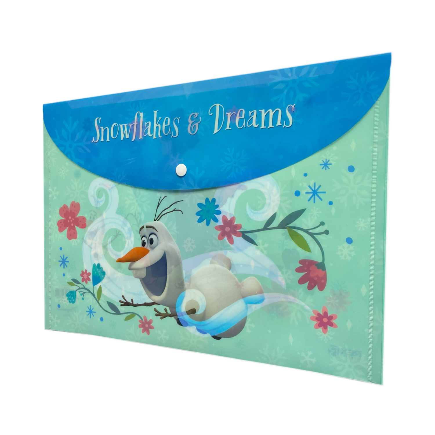 Sobre Porta Documento Diseño Frozen Con Broche REX PLASTICS A4 - Image 5
