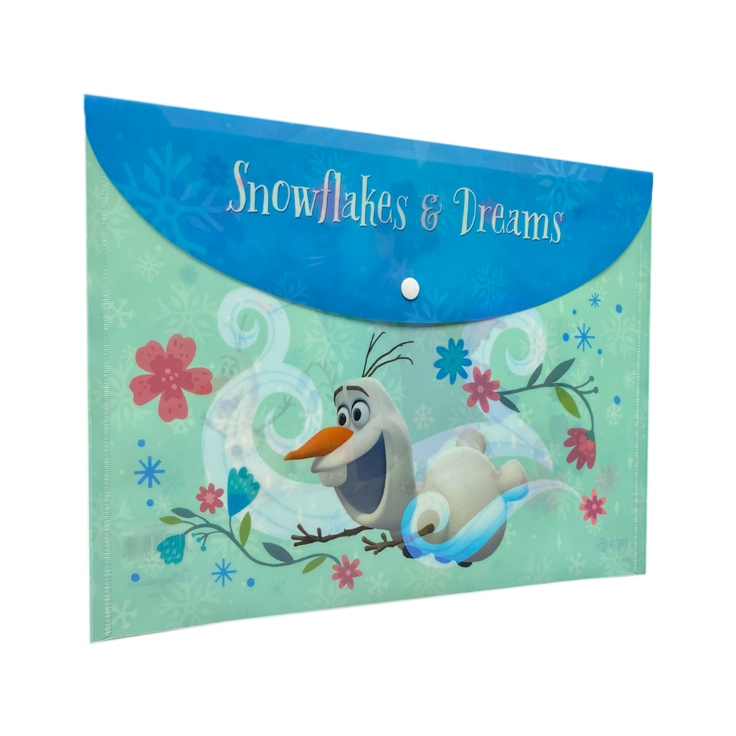 Sobre Porta Documento Diseño Frozen Con Broche REX PLASTICS A4 - Image 6