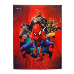 Folder Diseño Spiderman REX PLASTICS A4