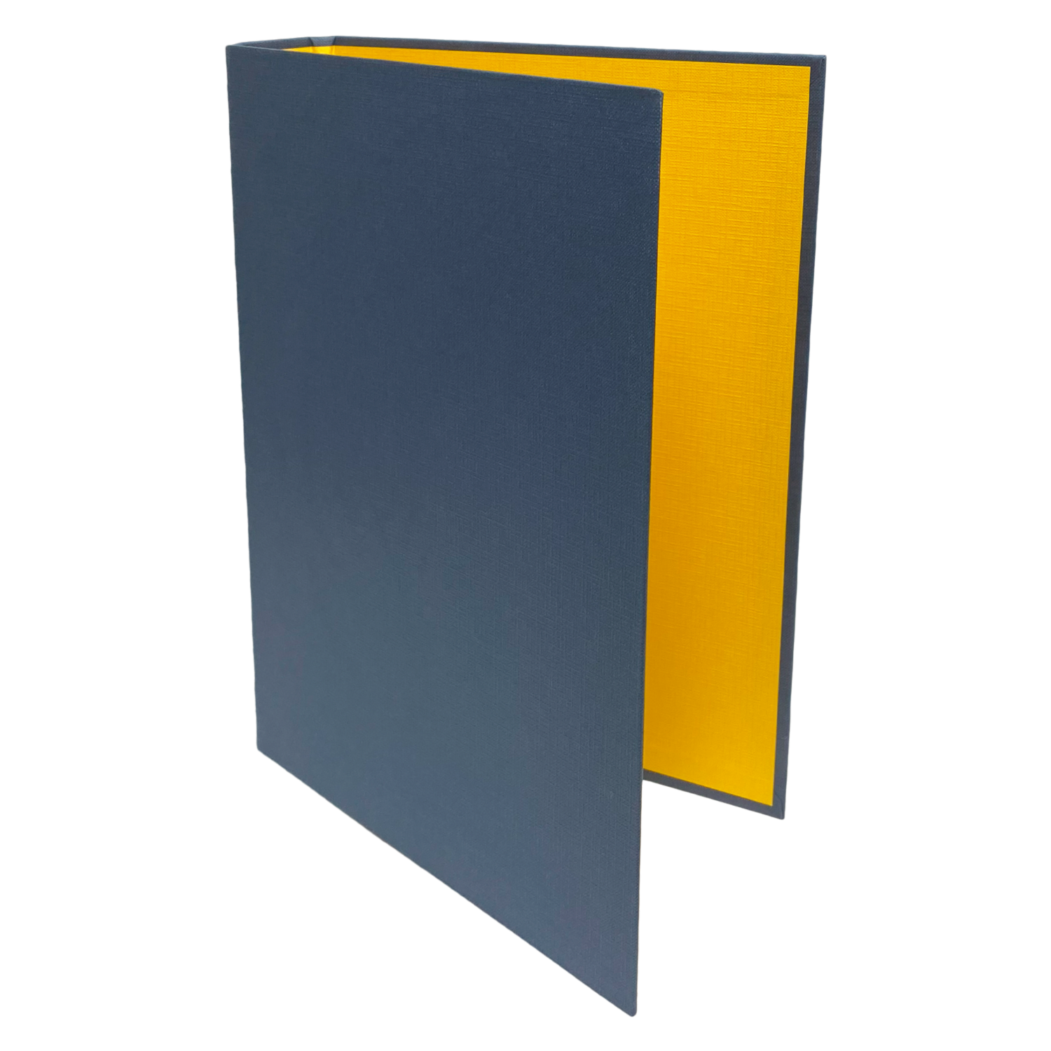 Carpeta 2 Argollas Bicolor Azul IDEAL A4 - Image 2