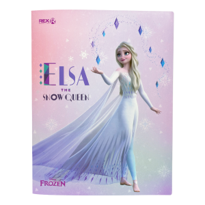 Carpeta Catálogo 10 Protectores Hojas Diseño Frozen REX PLASTICS A4