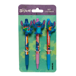 Set Bolígrafos Stitch IDEAL X3 Uds