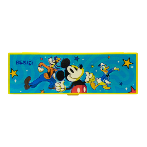 Cartuchera Plástica Mickey & Friends REX PLASTICS 19.5X6.5