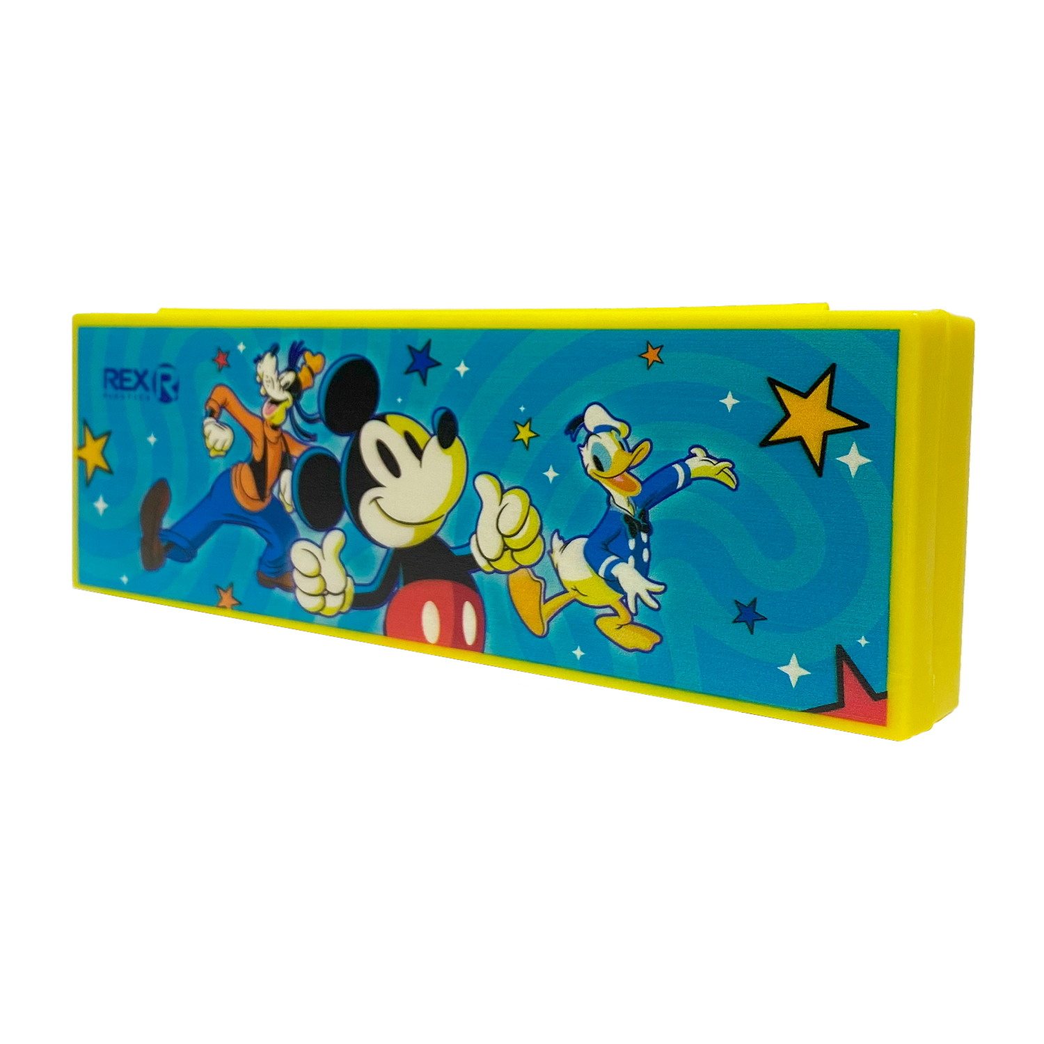 Cartuchera Plástica Mickey & Friends REX PLASTICS 19.5X6.5 - Image 2