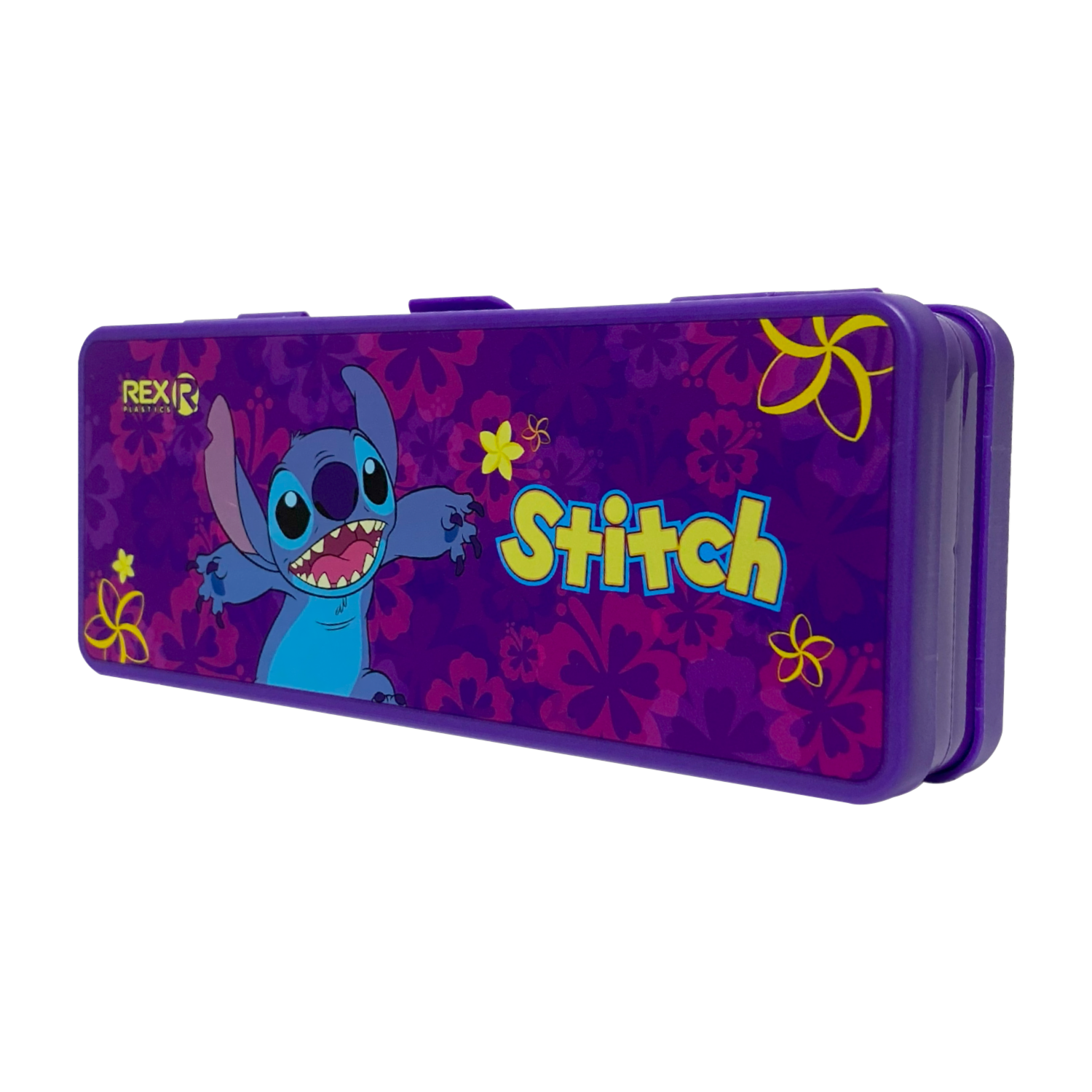 Cartuchera Plástica Doble Servicio Stitch REX PLASTICS 20.5x7.5 - Image 2