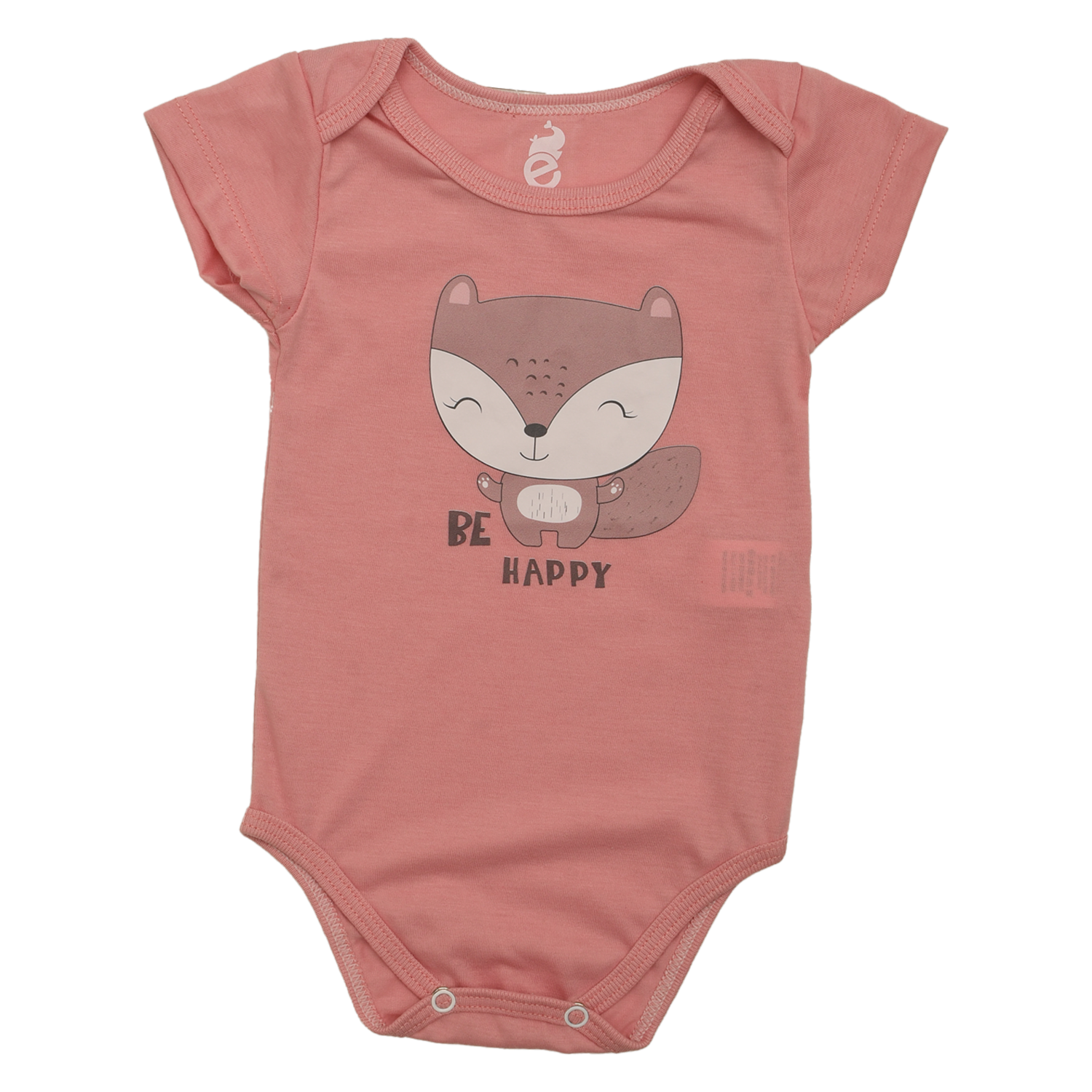 Body Manga Corta Cuello Redondo Pechera Estampada EDWINÝS JR.