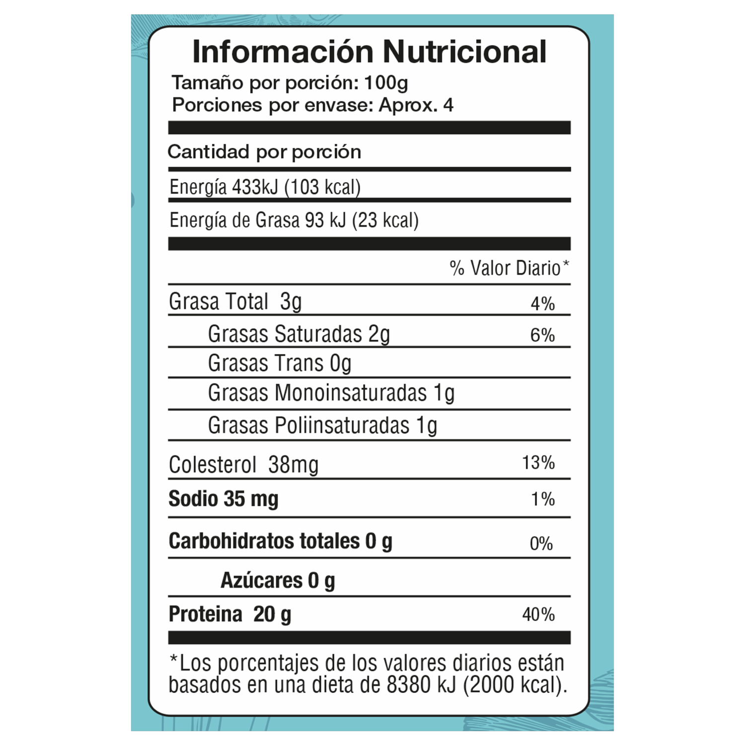 Filetes De Tilapia 100% Naturales EL ARTESANAL 454 G - Image 2