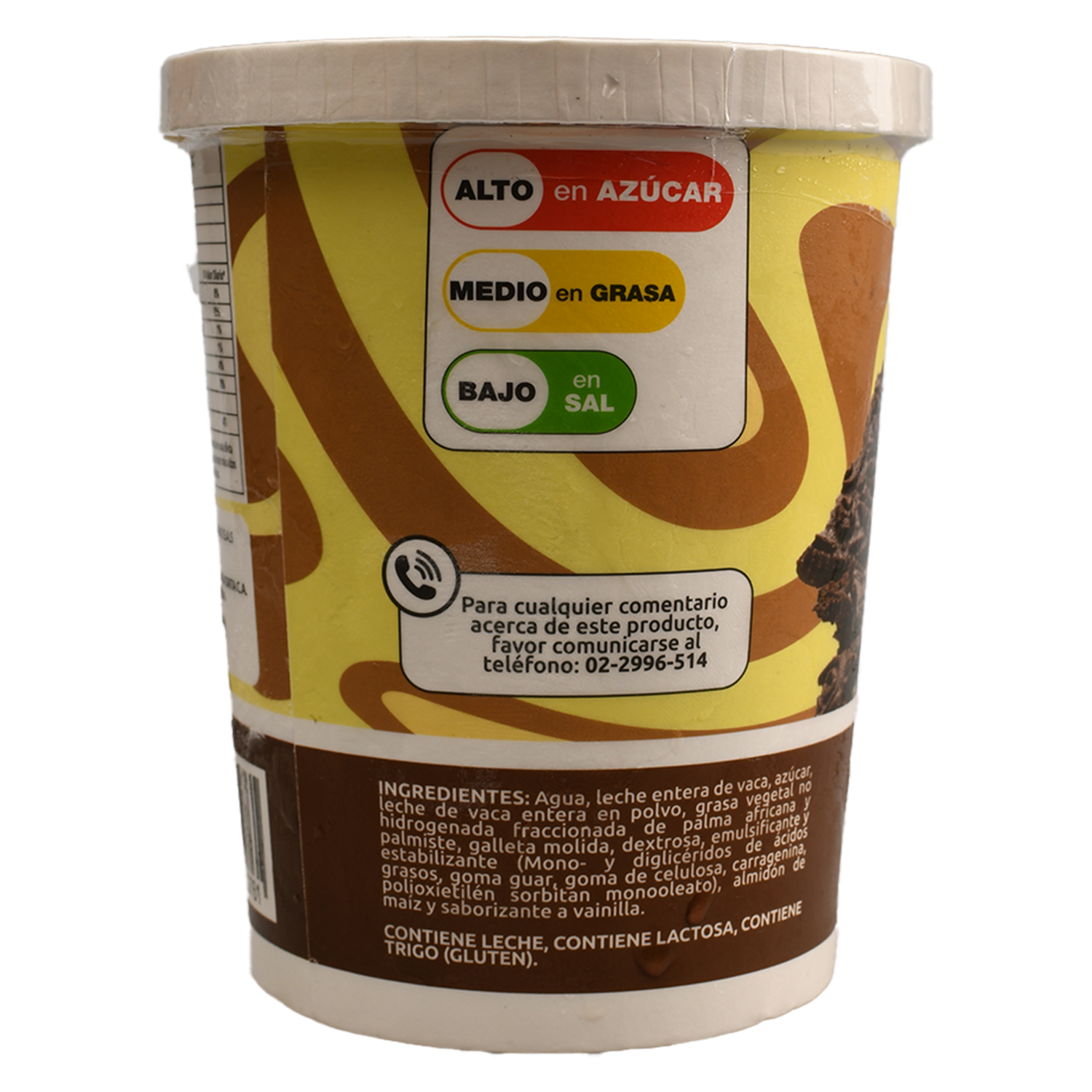 Helado Cookies & Cream EL ARTESANAL 900 Ml - Image 3