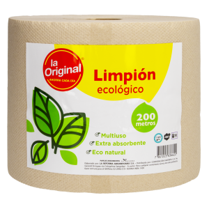 Limpión De Papel Industrial LA ORIGINAL 200 m