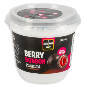Frambuesas Congeladas Con Chocolate Bites Berry Bonbon EL ARTESANAL 115 G