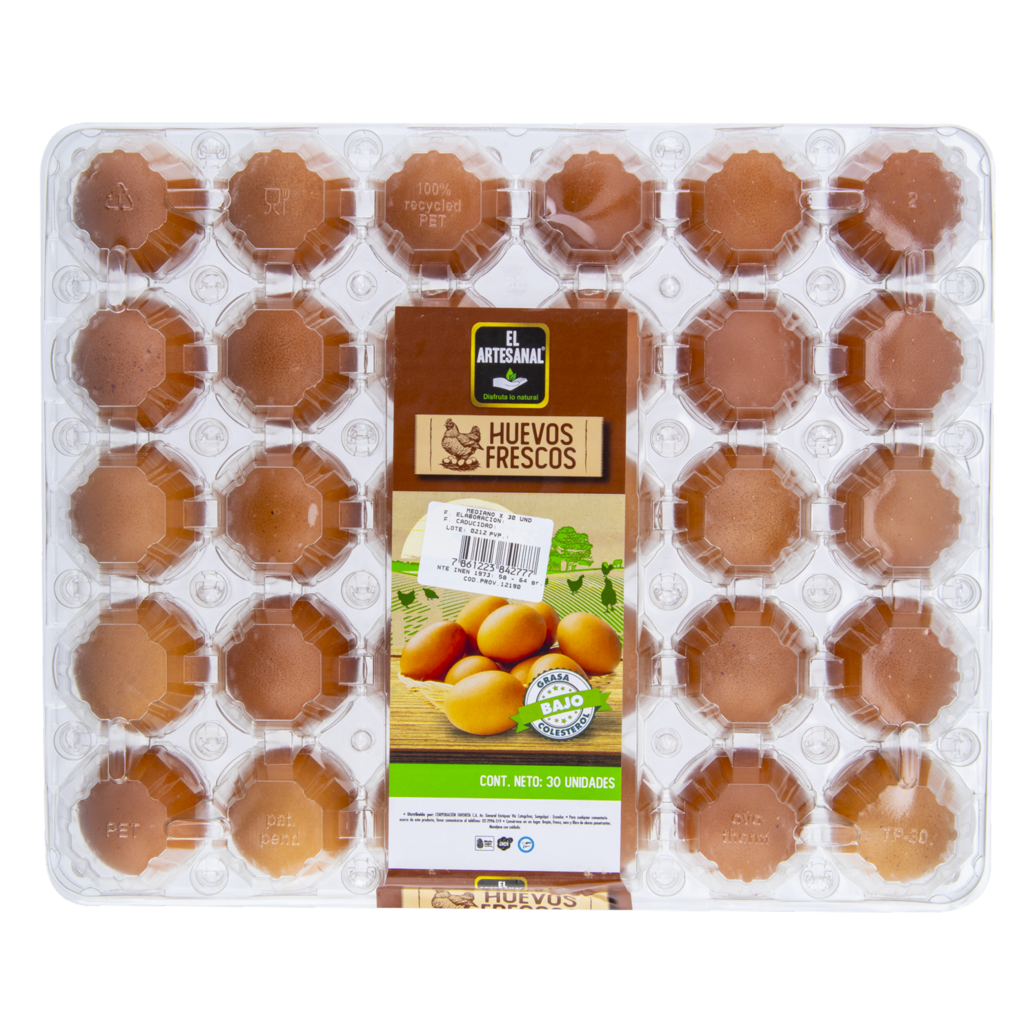 Huevos Medianos EL ARTESANAL X 30 Uds - Image 2