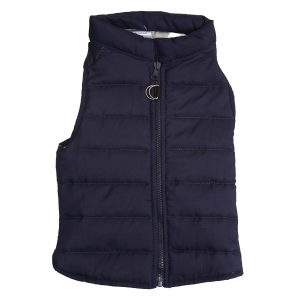 Chaleco Para Perro Acolchado Azul Marino DOGGY Talla Mediano