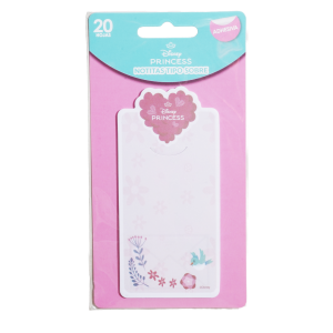 Notas Adhesivas Diseño Princesas DISNEY 20 hojas
