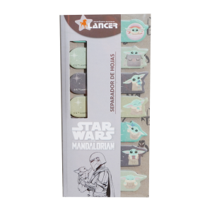 Separador De Hojas Diseño Mandalorian DISNEY 140 hojas