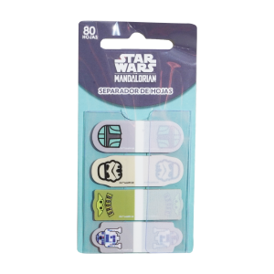 Separador De Hojas Diseño Mandalorian DISNEY 80 hojas